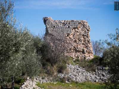 Ed � qui, circondati tra gli ulivi, che ci ritroviamo davanti a ci� che resta dell�antica fortezza